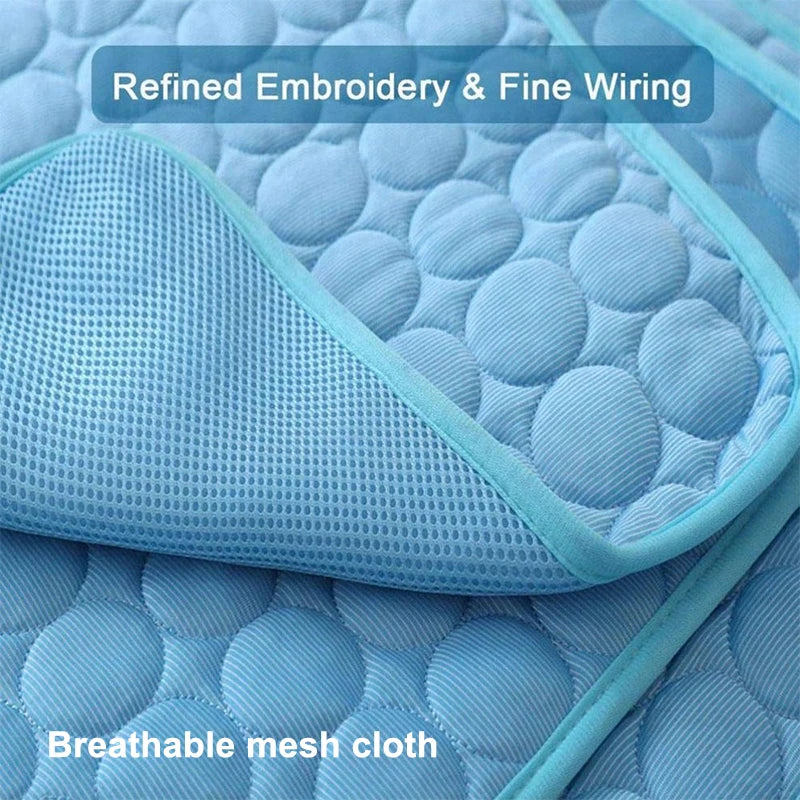 Cooling Mat for Dogs & Cats – Breathable Summer Pad for Small, Medium & Large Pets