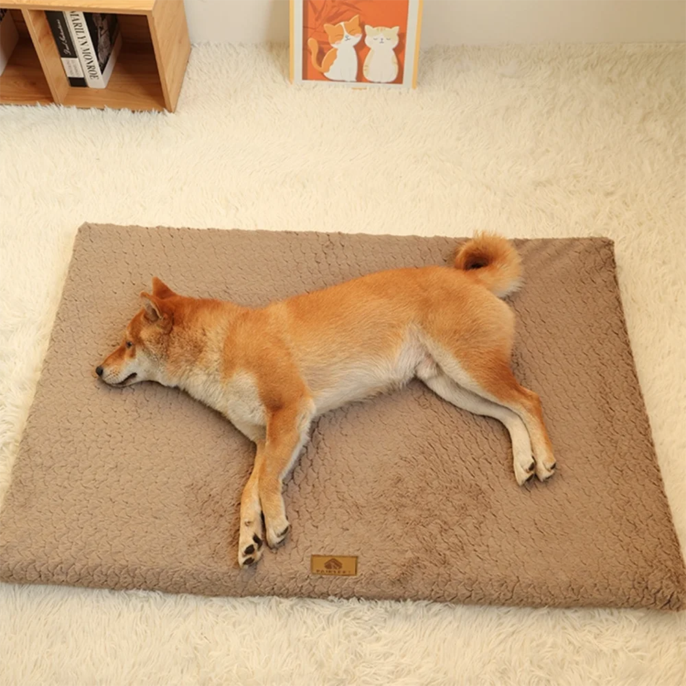 Orthopedic Dog & Cat Bed – 3D Memory Foam, Waterproof & Washable Cover