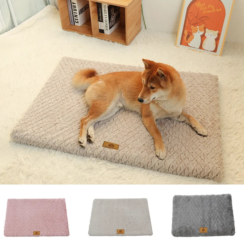 Orthopedic Dog & Cat Bed – 3D Memory Foam, Waterproof & Washable Cover