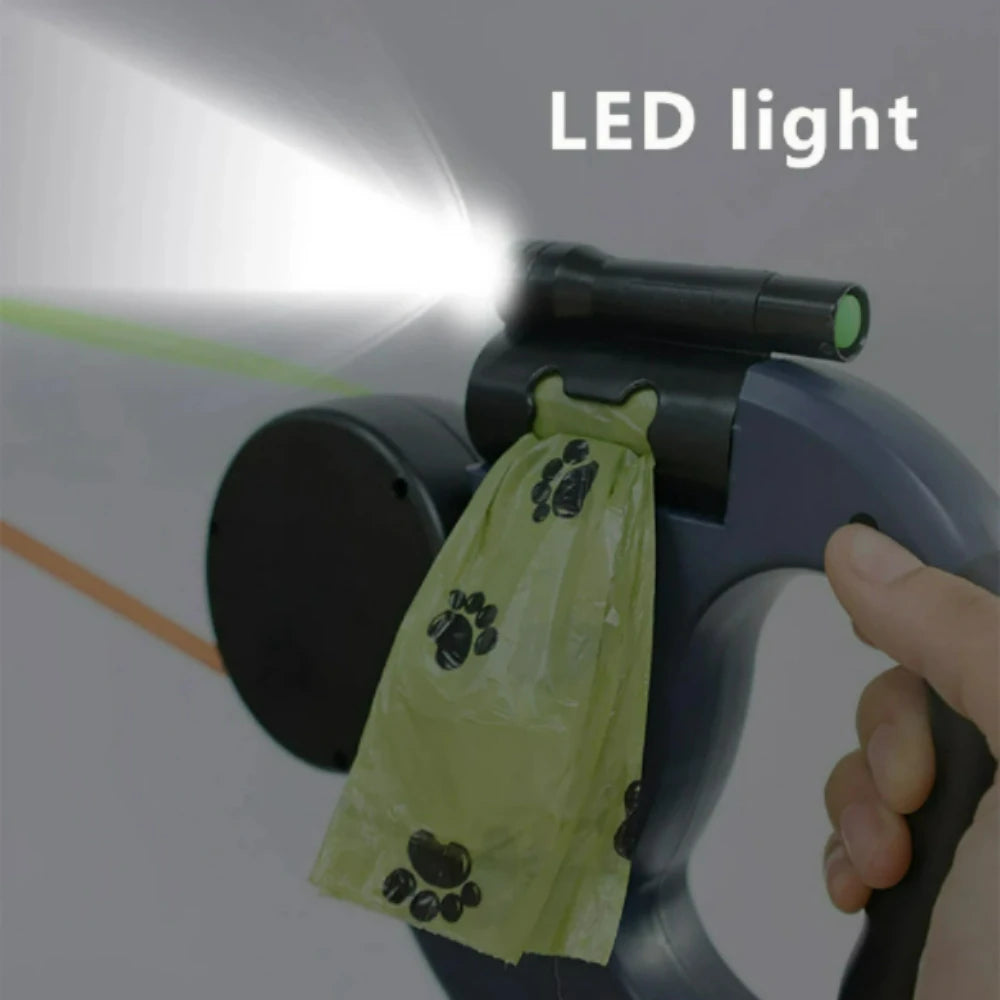 Pawora Dog Leash 3m with LED Flashlight