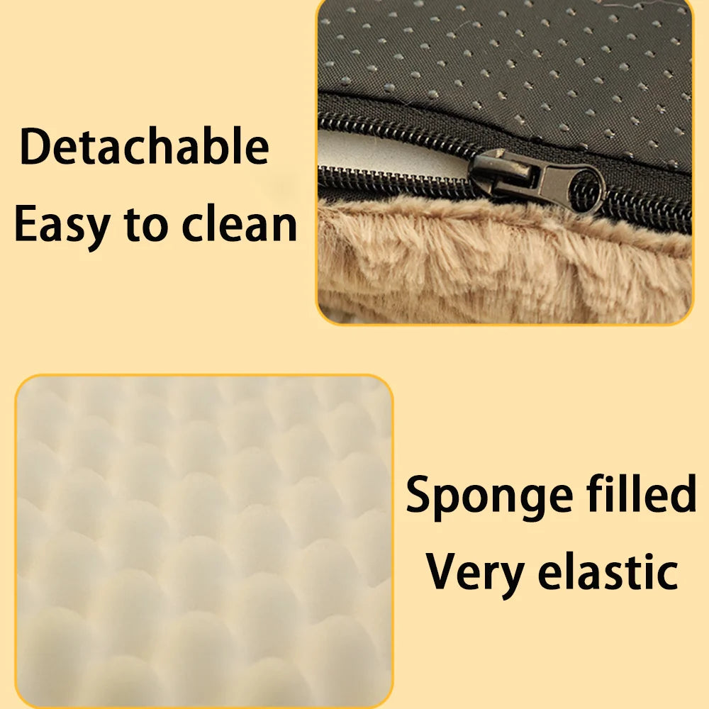 Orthopedic Dog & Cat Bed – 3D Memory Foam, Waterproof & Washable Cover