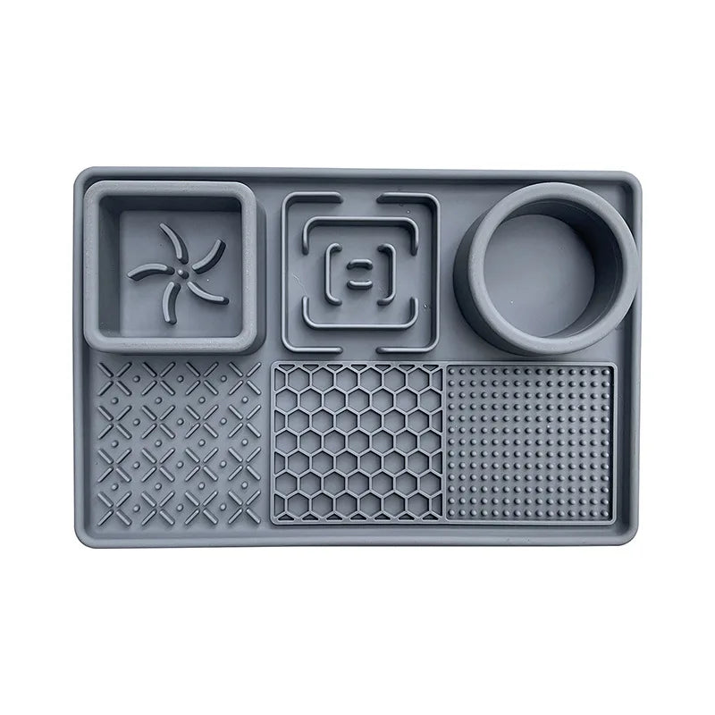 Slow Feeder Dog Bowl with Lick Mat & Suction Cups – Anxiety Relief for Dogs & Cats