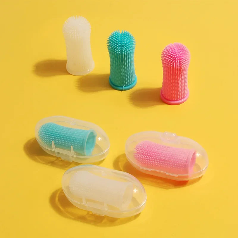 Pawora Finger Toothbrush For Dogs