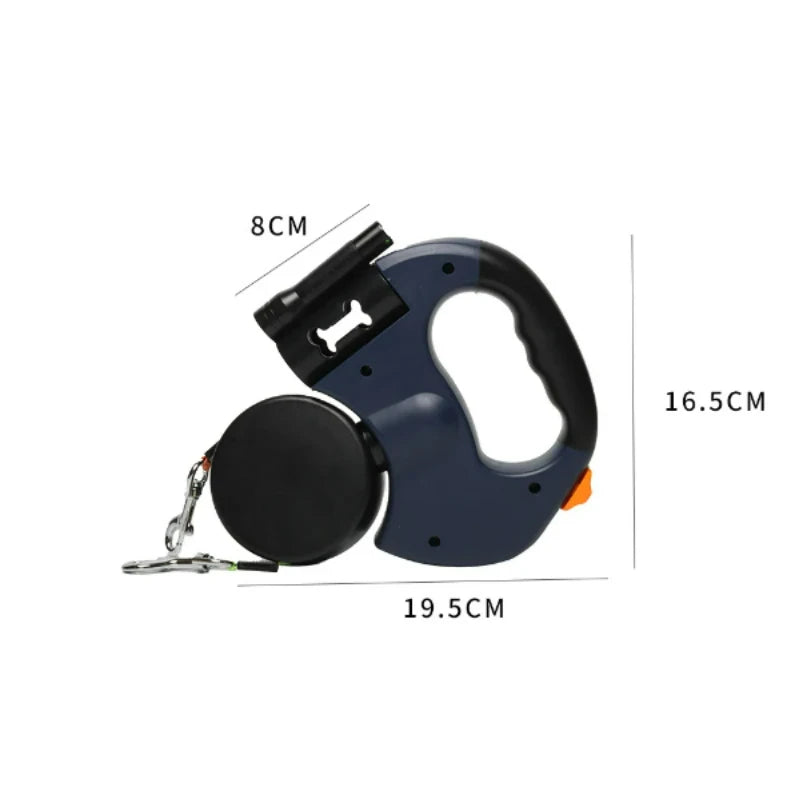 Pawora Dog Leash 3m with LED Flashlight