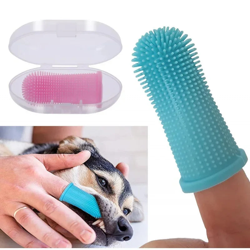 Pawora Finger Toothbrush For Dogs