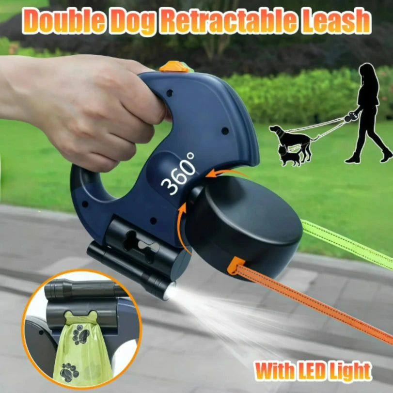Pawora Dog Leash 3m with LED Flashlight