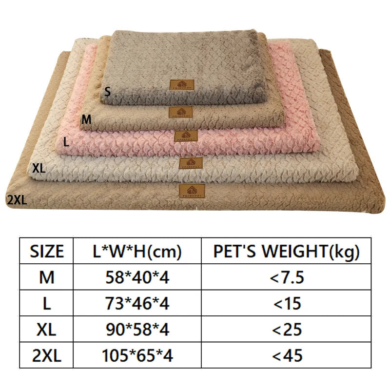 Orthopedic Dog & Cat Bed – 3D Memory Foam, Waterproof & Washable Cover