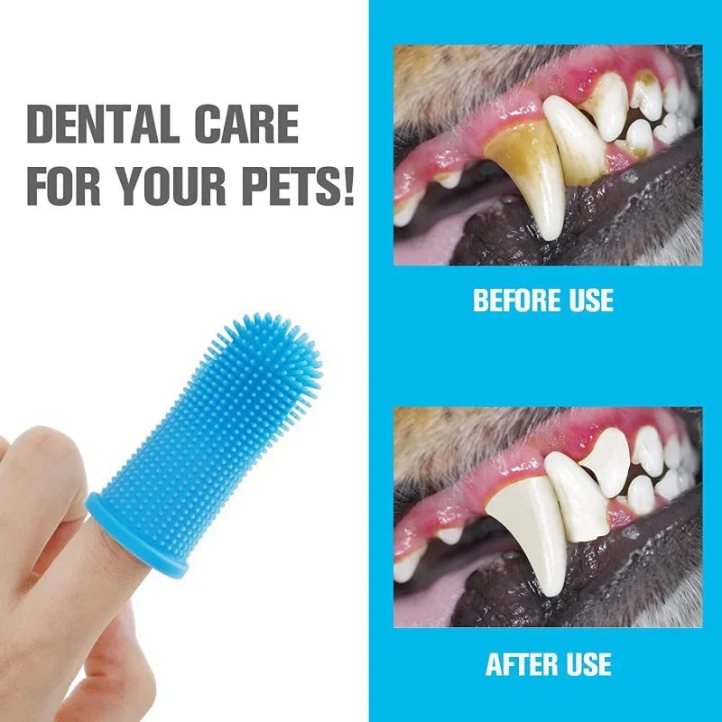 Pawora Finger Toothbrush For Dogs