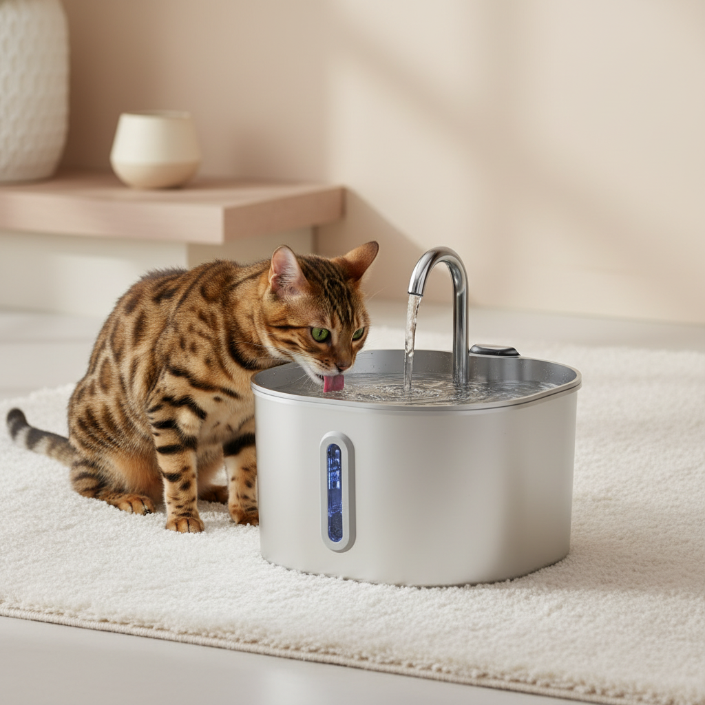 Pawora Smart Water Fountain Bengali kassiga heledas kodus